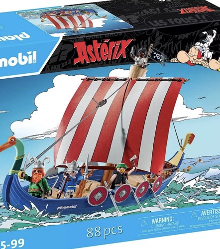 Playmobil asterix pirate - pirate, ship