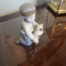 Rare porcelain figurine boy