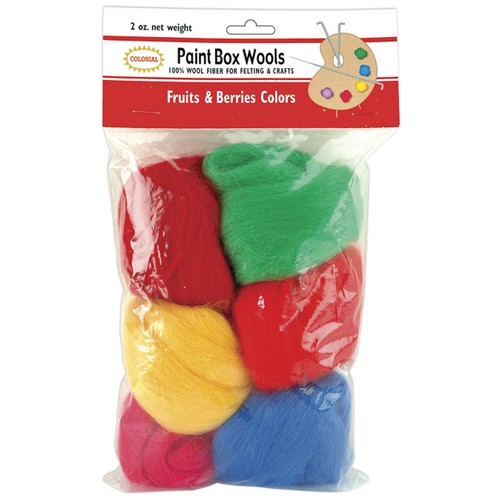 Colonial paint box wools - paint,