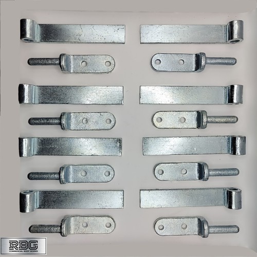 Straight hinge gudgeon - &,