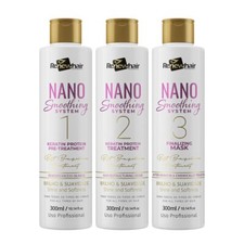 BRAZILIAN NANO PROTEIN KERATIN TREATMENT 3X 300ML