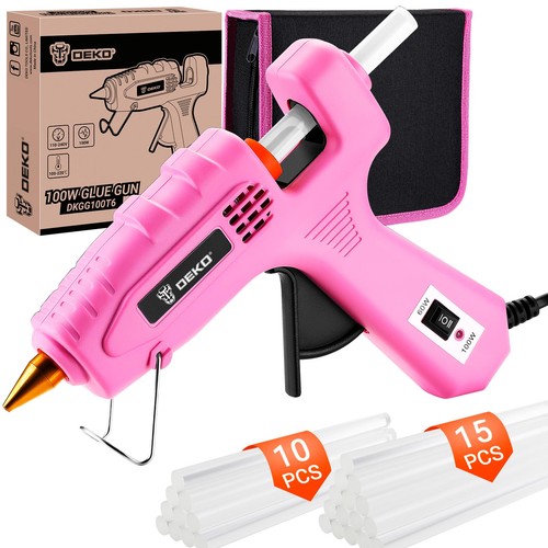 Hot glue gun kit - gun, 60/100w
