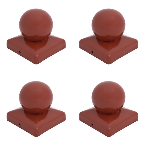 Square metal steel - steel, brown
