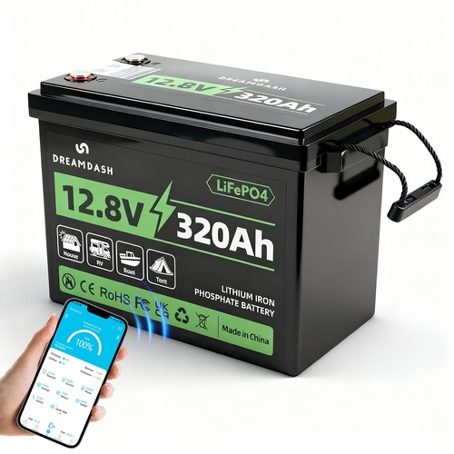12v 320ah lifepo4 battery - 320ah,