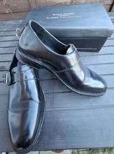 Samuel Windsor  Hand Made Black Leather Shoes 9