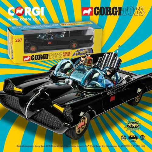 Corgi rt26701 batmobile with - corgi,