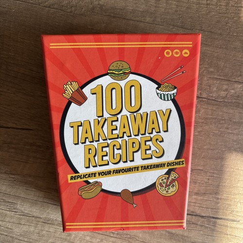 100 takeaway recipe cards - 100,