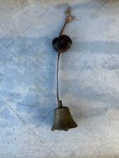 Vintage French Shop Servants Brass Bell Hanging Door Bell