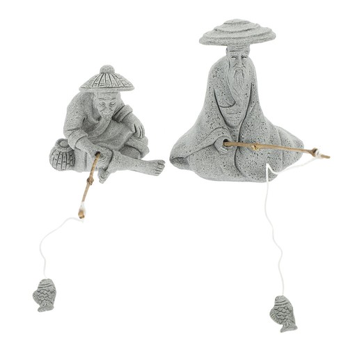 Fishing clay figure miss - clay,