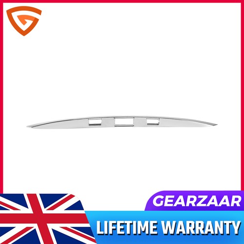 Rear chrome tailgate - rear,