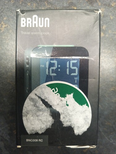 Braun Travel Alarm Clock