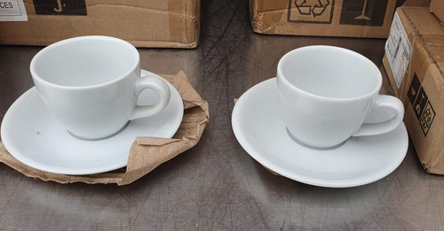 Espresso cups and saucers - cups, 6