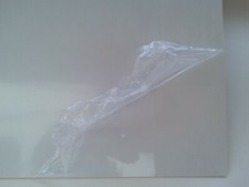 2 QUALITY WHITE HIGH GLOSS  FORMICA SHEETS 1200 X 500 X 0.8 MM APPROX