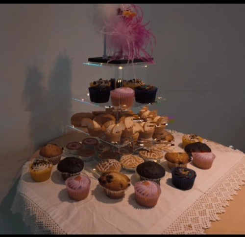 Tier square cake stand - 4,