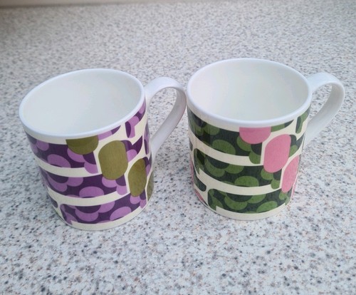 Orla kiely dog show - dog, mugs