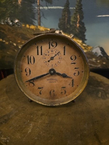 Antique alarm clock 1910 - alarm,