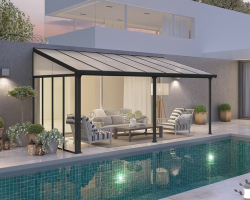 Tuscany patio cover grey - patio,