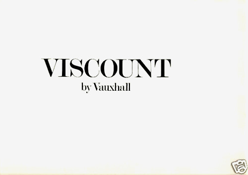 Vauxhall viscount 3300 - vauxhall,