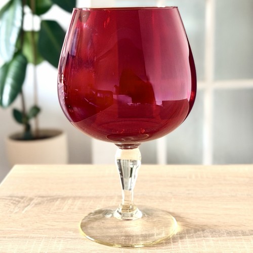 Vintage mid century retro ruby - vintage,
