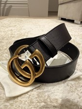 Gucci Women's GG Leather Belt