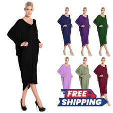 Womens Backless Baggy Cocktail