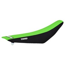 2003-2009 KAWASAKI KX 125-250 Black/Green FULL GRIPPER SEAT COVER Enjoy Mfg #60