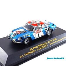 Renault Alpine A110 1800 #1 Therier - Jaubert SanRemo 1973 1:43 IXO Quality