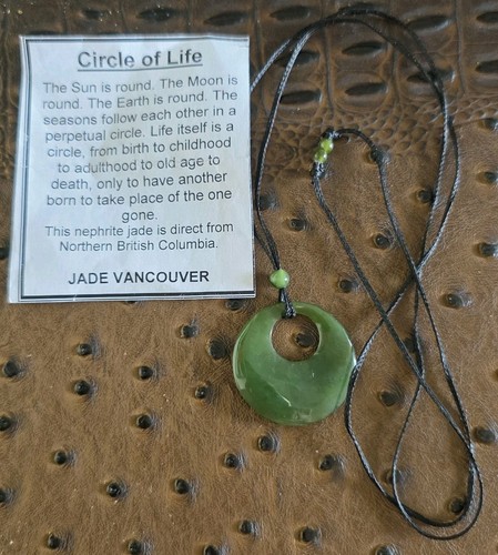 Nephrite jade circle - of, life