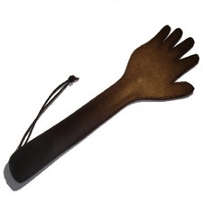 Open hand LEATHER spanker SP-23-LEATHER, FREE UK DELIVERY