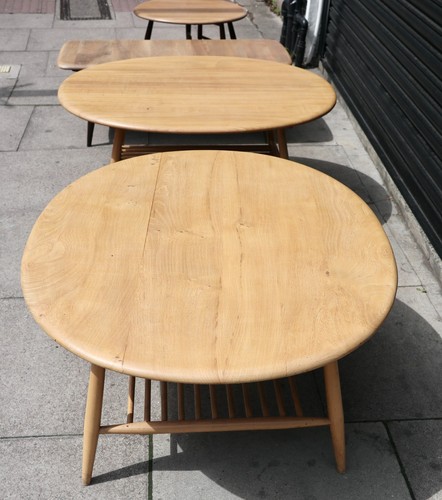 Vintage oval 1970s ercol - vintage,
