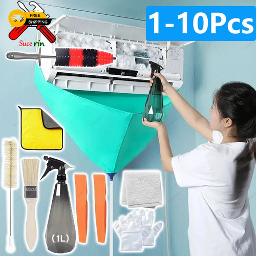 Split cleaning bag - ac,