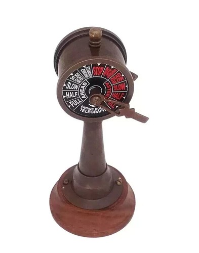Antique finish brass - brass, 7"