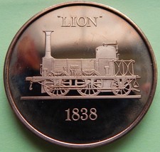 1838 Lion Locomotive Medal