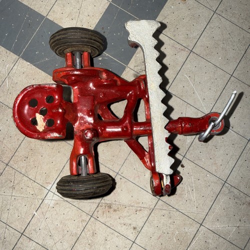 Vtg cast iron arcade farm - iron,