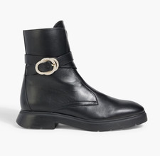 Stuart Weitzman crystal buckle