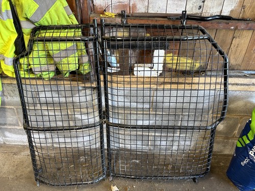 Transit connect cage bulkhead - transit,