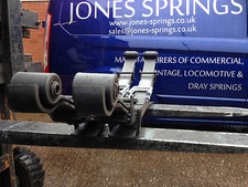 Pair of SUPER HEAVY DUTY Mitsubishi L200 Rear 6+1 leaf spring 2006-16 Series 4