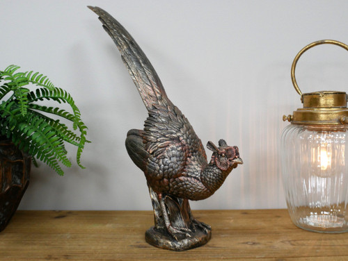 Pheasant bird figurine home - bird,