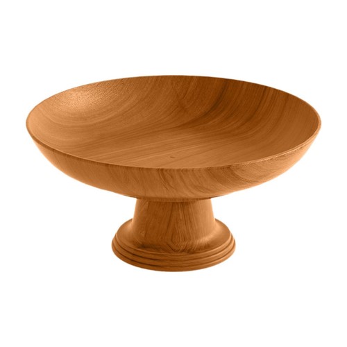 Pedestal fruit bowl round - round, cake