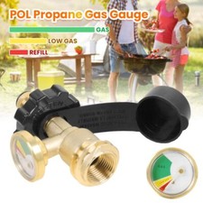 High Low Gas Pressure Gauge Level Indicator POL Propane Lpg Bottle Cylinder UK