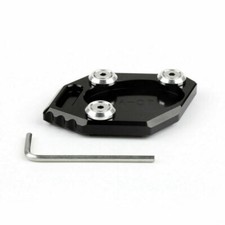Kickstand Side Stand Plate Pad For 2013-15 Kawasaki Ninja 250 300 Z250 Black UK
