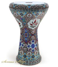 Oriental Professional Solo Darbuka Aluminum Handmade incl. Accessories