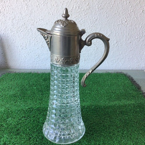 Vintage claret silver plated - claret,
