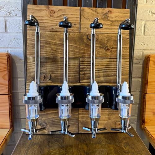 Wall mounted bottle optics - bottle,