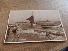 Postcard Boating at SKEGNESS Lincolnshire