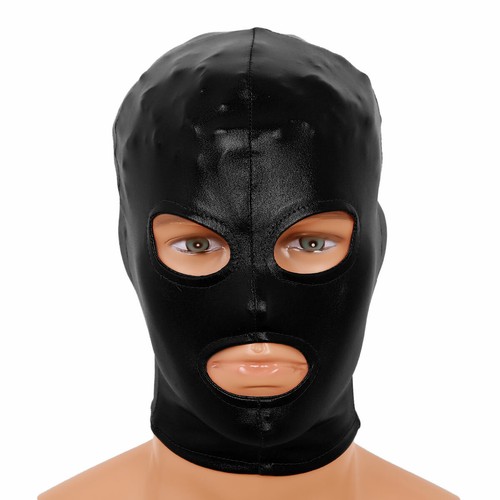 Unisex men wet - unisex-men, wet-look-latex-mask