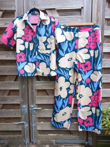 Marimekko uniqlo floral shirt - marimekko,