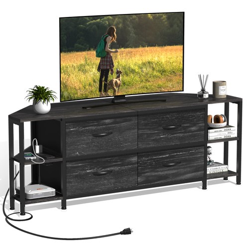 Corner stand with power - corner,