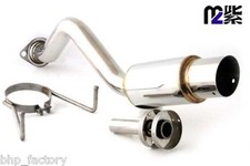 HONDA CIVIC TYPE R EP3 REAR BACK BOX EXHAUST JDM JAP SLASH ANGLED M2 STYLE Z1682