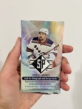 New Sp Hockey Card Pack 
